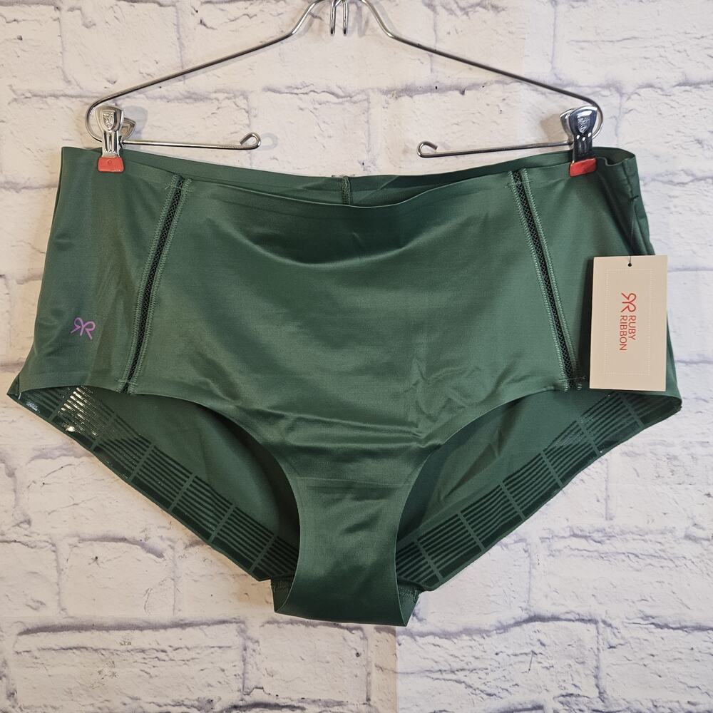 RUBY RIBBON SIREN BRIEF #1904 NEW GREEN 3XL